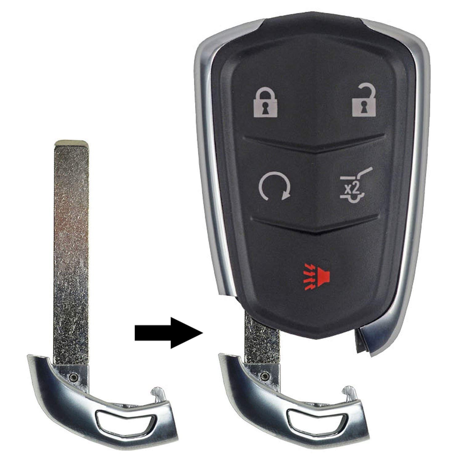 Battery replacement for cadillac key fob